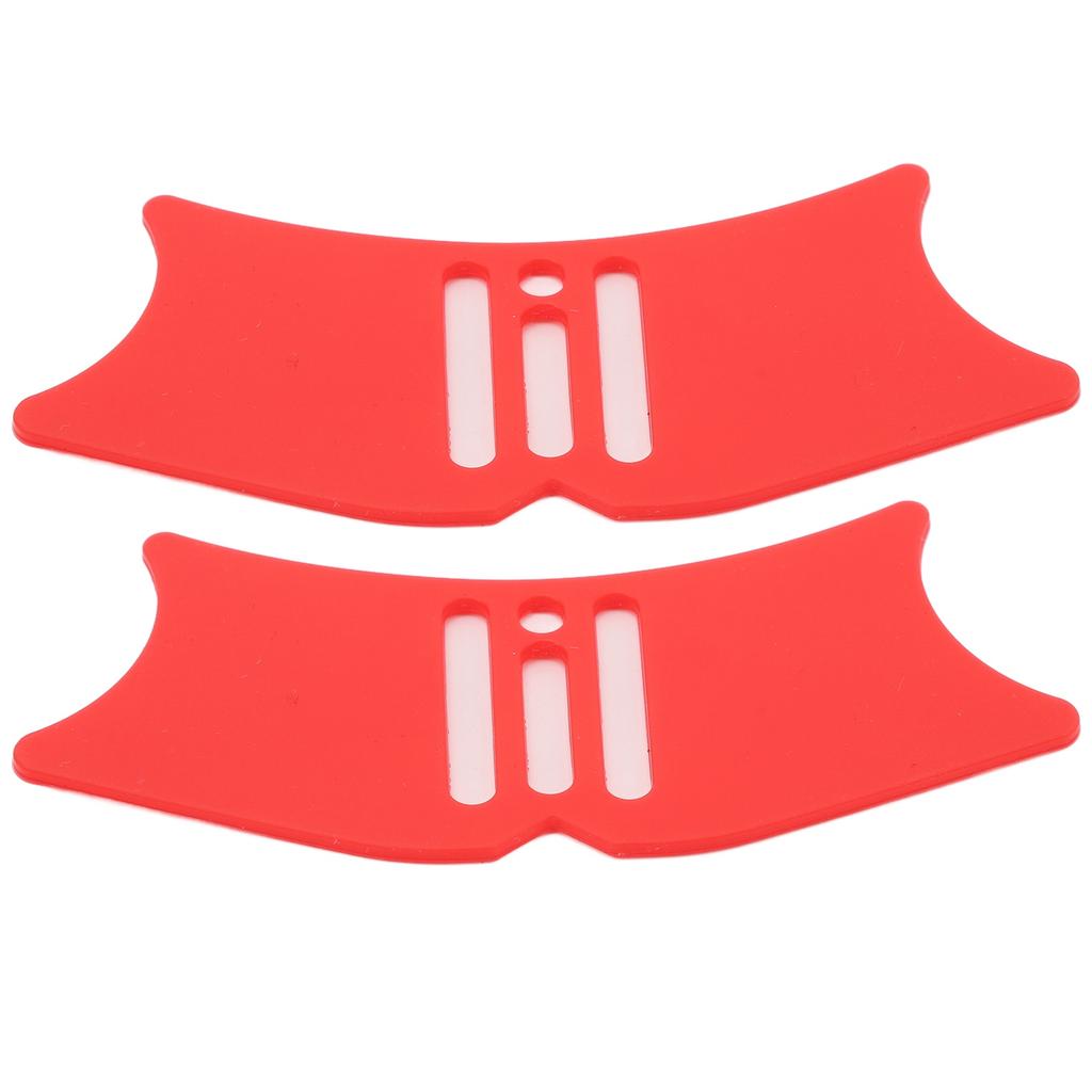 2pcs 4 in 1 Nose   Stencil Shadow Tool Reusable Silicone Shadow Template Highlighter Template for Highlighter   Lip Line Eyelash
