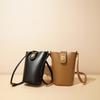 Leather Versatile Mobile Phone Bag, Early Spring Fashion Trend, Simple and Mini Mini Single-shoulder Crossbody Bag