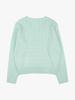 PINK PINEAPPLE Classy V-Neck Knit_Mint