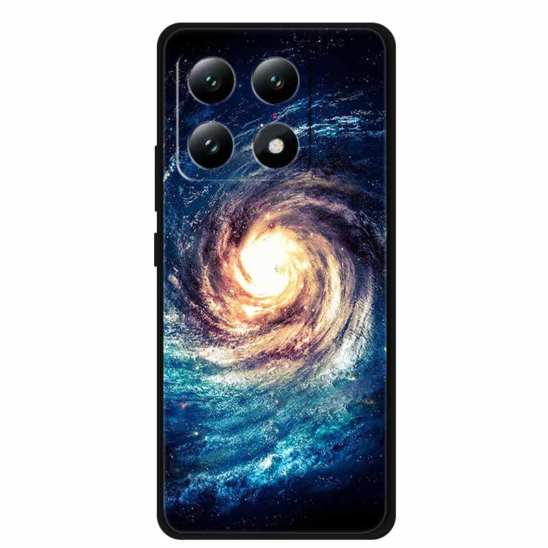 For Xiaomi 15T 5G Case Silicone Luxury Animal TPU Soft Printing Bumper for Xiaomi 15T Pro 5G Starry Sky Scenery Shockproof Cover