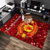 1pc Manchester United Manchester City Carpet for Room Floor Mat, Comfortable Office Chair Printed Area Rug, Beautiful Hotel Rug