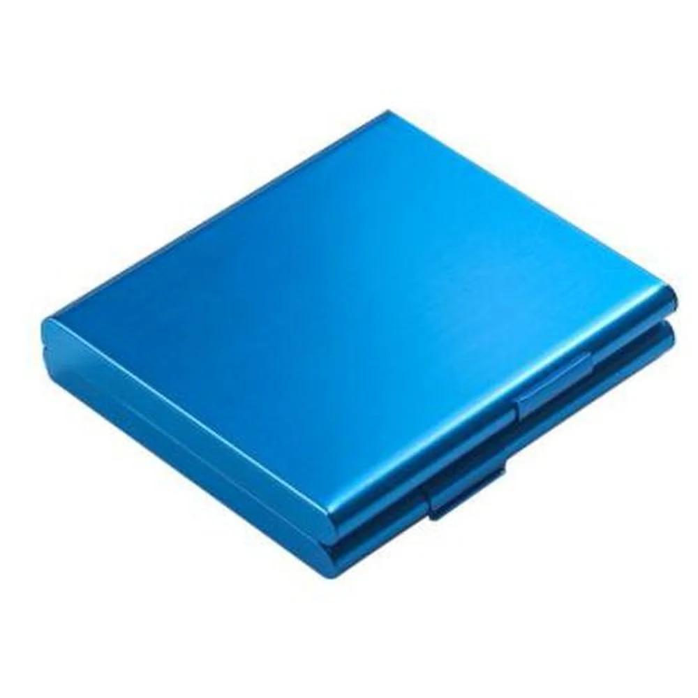 1 Pcs Ultra-thin Clamshell Cigarette Case Aluminum Alloy Creative Mens Personalized Cigarette Case