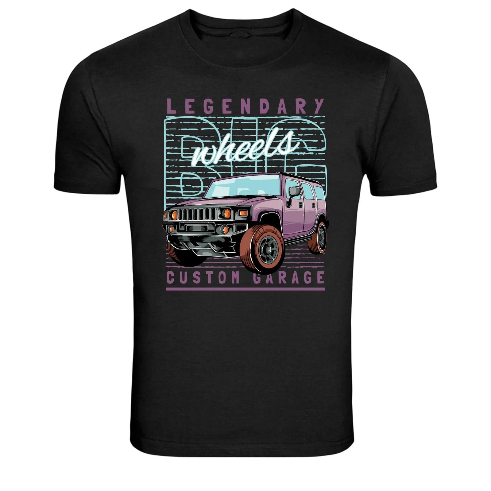 Vintage Off Road Truck Legendary Wheels Graphic T-Shirt M
