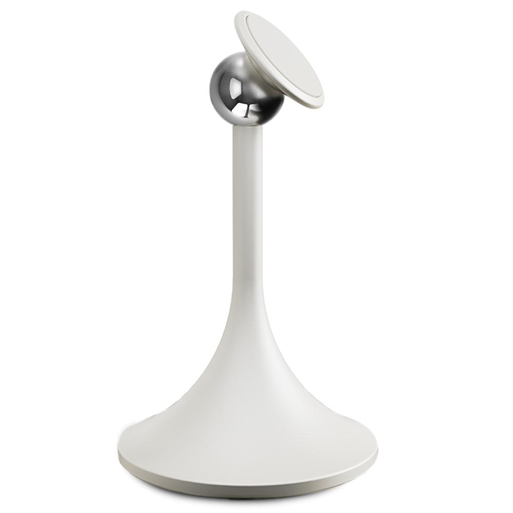 

Desktop Mobile Phone Holder Rotatable Magnetic Phone Tablet Stand Beige Matte