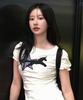 Loginaenloji Starry Unicorn Patch T-Shirt Cream
