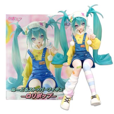 15cm Anime Figure Hatsune Miku Noodle Stopper Lollipop Action Figure PVC Collection Model Ornament Toys Gifts PVC