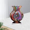 Acrylic Special Shape Flower Vase Diamond Painting Tabletop Ornaments Kit Desktop Diamond Art Kits Rhinestones Desktop Ornaments