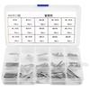 150 Pcs 304 Stainless Steel Cotter Pins 15 Sizes Heavy Duty Hardware Pins Small Cotter Pins Carter Pins Kit