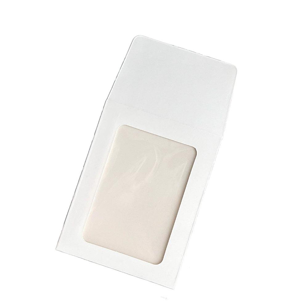 10Pcs/pack Transparent Window Envelope Card Sleeve Cards Packaging Bag  Office School Supplies