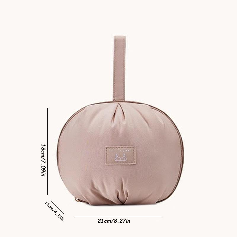 Shell-Shaped Underwear Storage Bag - Large Capacity Waterproof Organizer for Bras, Socks & Travel Essentials