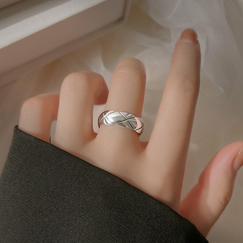 Geometric Mesh Adjustable Ring - Women s Unique Style for Versatile Daily Wear Open Adjustable