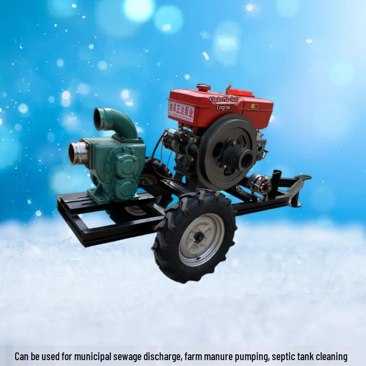 Durable Farmland Irrigation and Sludge Pump for Livestock and Sewage Discharge