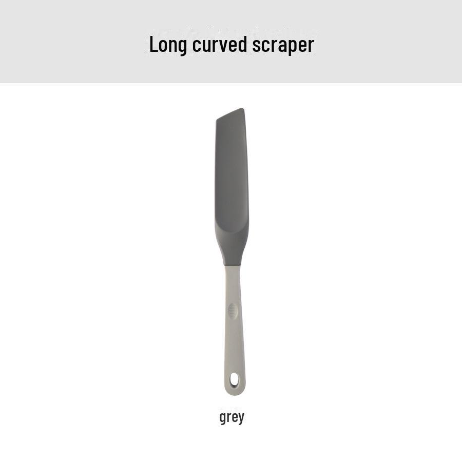 Pişirme ve Karıştırma için Yeni Çift Renkli Silikon Kazıyıcı Spatula