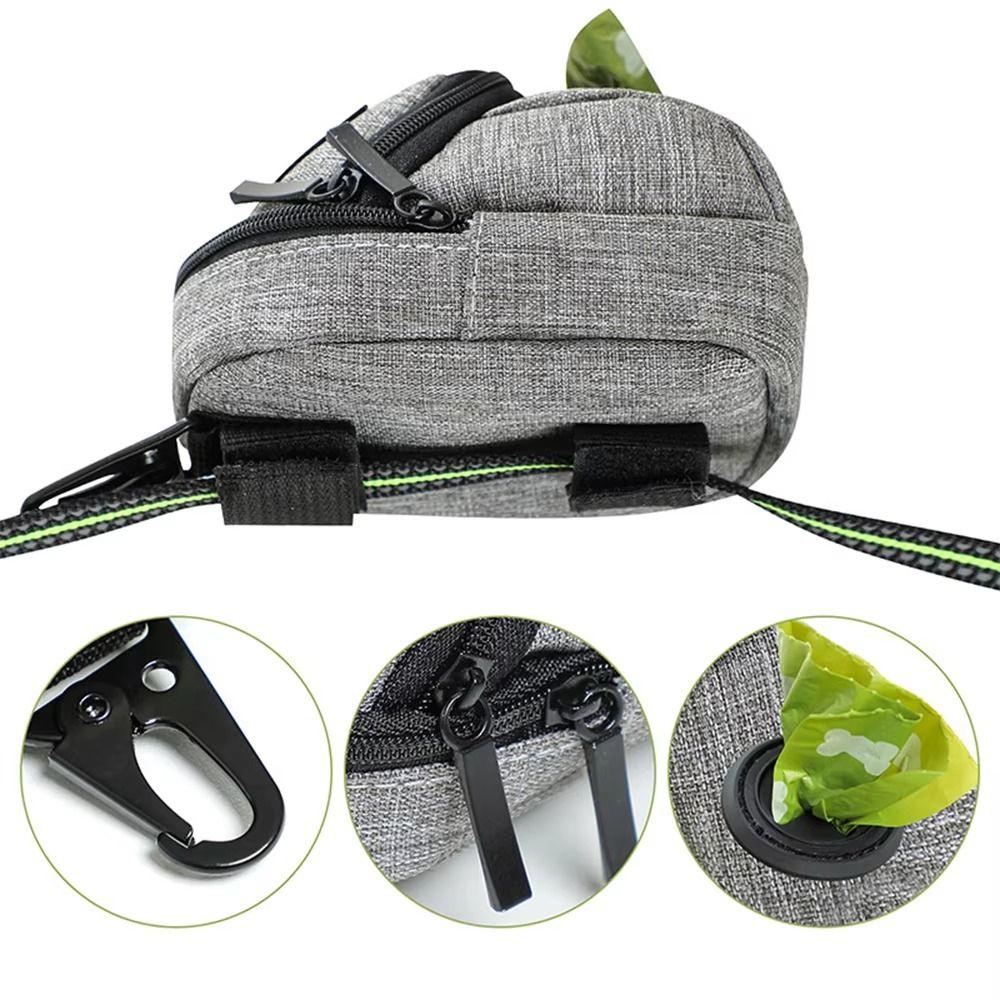 Multifunction Puppy Snack Reward Waist Bag Portable Dog Poop Dispenser  for Outdoor