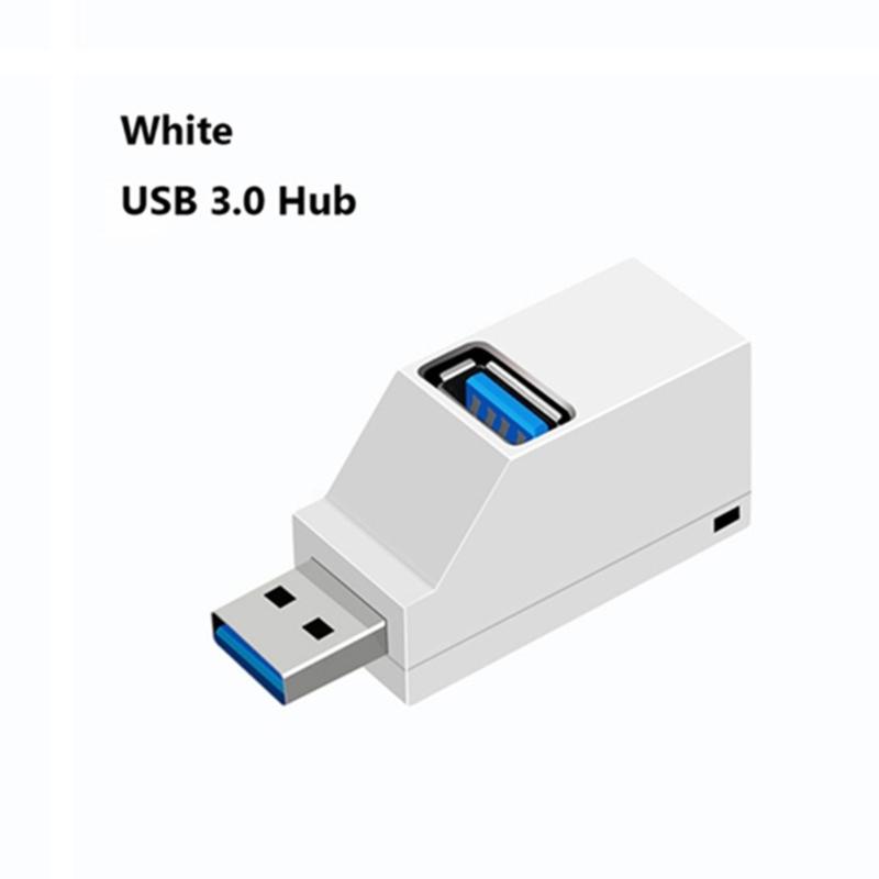 Portable USB Adapter Extender 1 To 3 Ports USB3.0 Splitter Connect Multiple Devices To PC or Laptop Phone