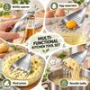 5-in-1 Stainless Steel Cooking Spoon, Multifunctional Stainless Steel Spoon, Stainless Steel Egg Slotted Spoon, Kitchen Cooking Tools for Potato