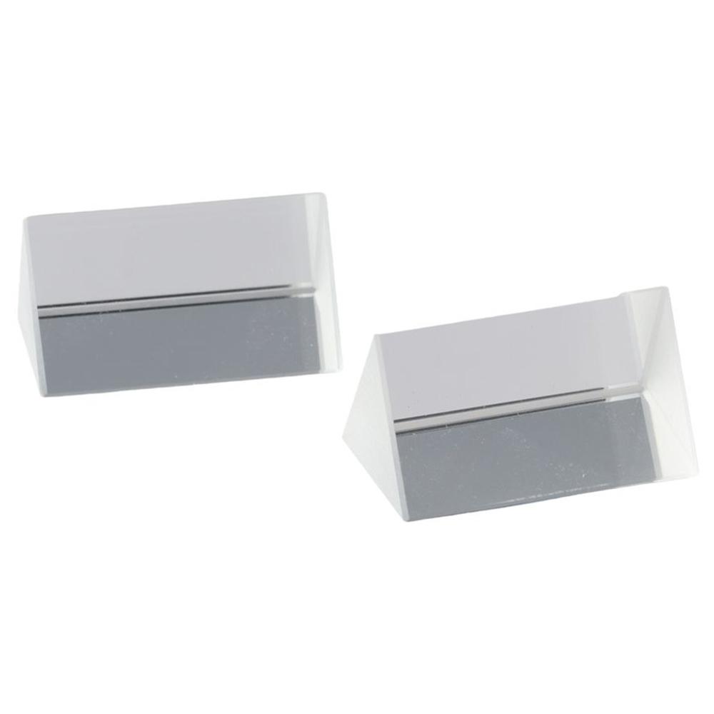 

2 шт. 50 мм/2 дюйма прозрачные треугольные призмы кристалл оптические призмы оптическое стекло преподавание физики