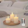 LED Acrylic Bullet Candle Lights: Realistic Flame, Perfect for Weddings & Romantic Bar Décor