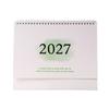 Yearly Agenda 3 Sizes Planning Desk Calendar Standing Flip Calendar  Holiday Small Gift