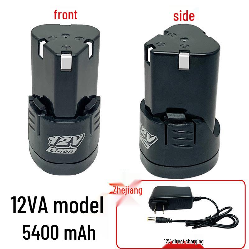 12V Cordless Electric Drill & Screwdriver with 16.8V Rechargeable Lithium Battery