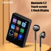 2.4inch Bluetooth Hifi Lossless MP3 MP4 Player FM Radio Touch Screen Digital Voice Recorder W Speaker Ebook Alarm Picture Video