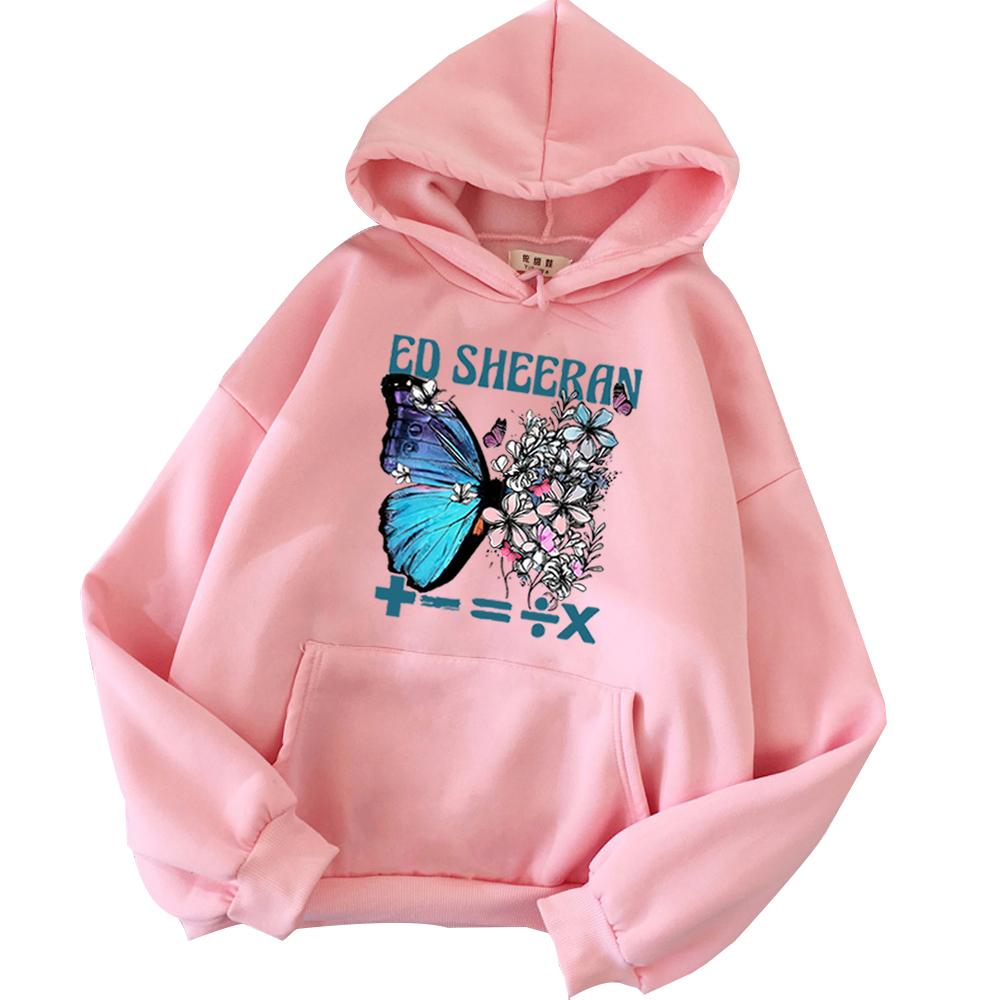 Ed Sheeran Hoodie The Mathematics Tour Hoodie Gift for Ed Sheeran Fan Winter Warm Tops Streetwear