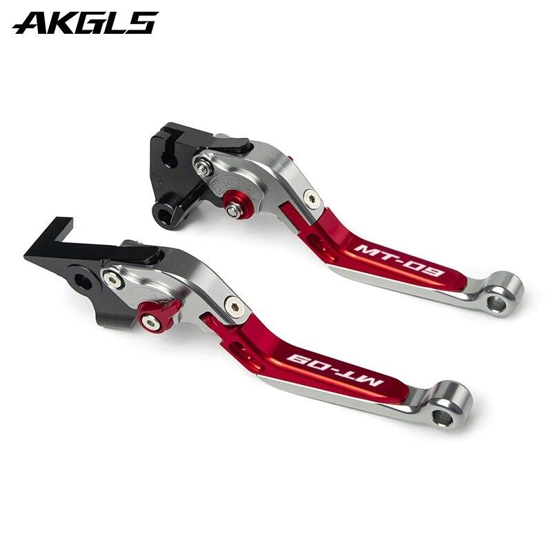 YAMAHA MT09 Mt 09 2014 2015 2016 2017 2018   Motorcycle Accessories Handle Folding Telescopic Brake Clutch Pull Rod