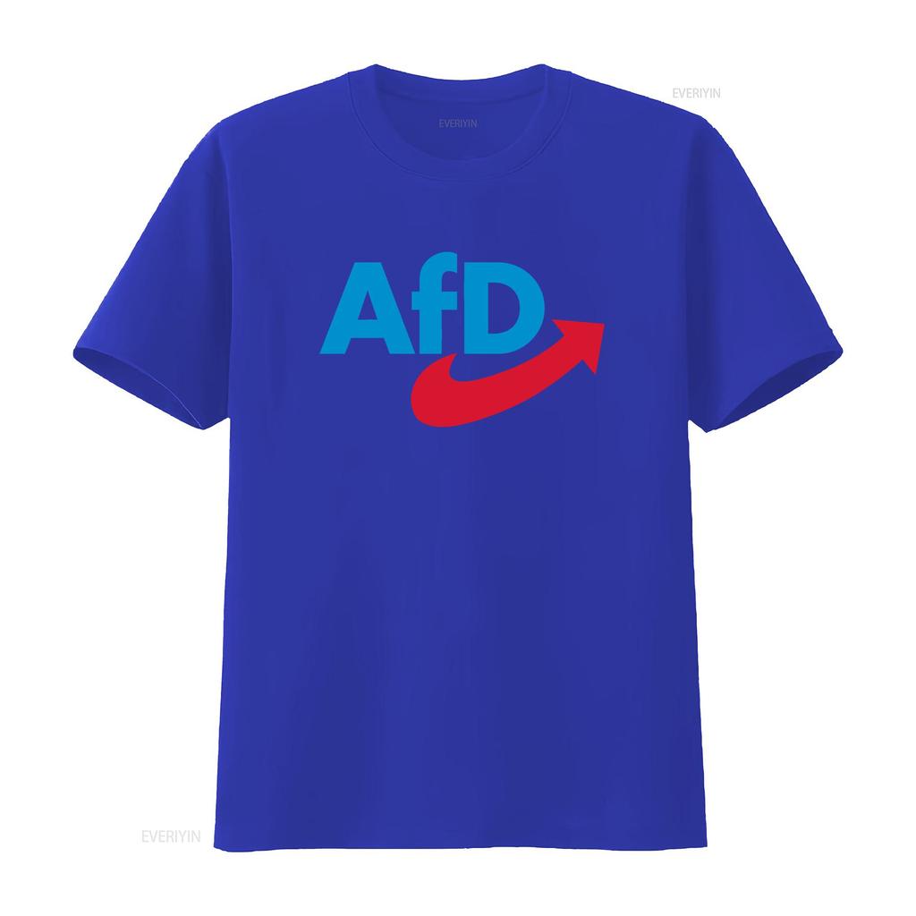 Afd German Political Party T Shirt Alternative For Germany Politics Reform vintage Washed designer clothes Stretched Slightly