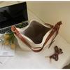 Summer lazy wind large-capacity tote bag women's new niche light luxury hand-woven underarm bag beach bag