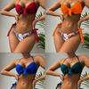 2025 Trendy Two-Piece Swimsuit Women’s Sexy Beach Bikini Set