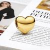 DIY Women Jewelry Gifts Golden Be Love Engravable Heart Charm Beads Fit Original Snake Bracelets Necklace Accessories