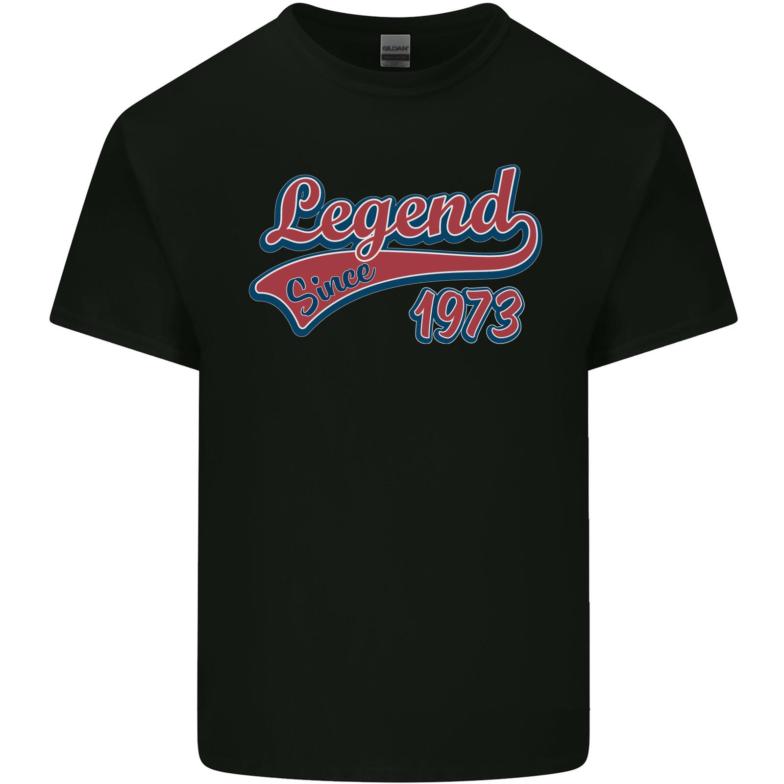 Legend Since 53rd Birthday 1973 Mens Light Cotton T-Shirt M