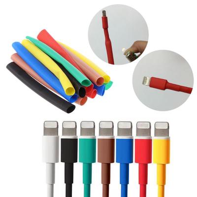 12 Teile/beutel Universal Schrumpfschlauch Hülse Abdeckung USB Ladegerät Kabel Draht Protector Organizer