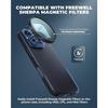 Coque pour iPhone 13 Pro - FREEWELL - Pro Filmmaker - Filtre magnétique - Monture d'objectif 17 mm - Noir
