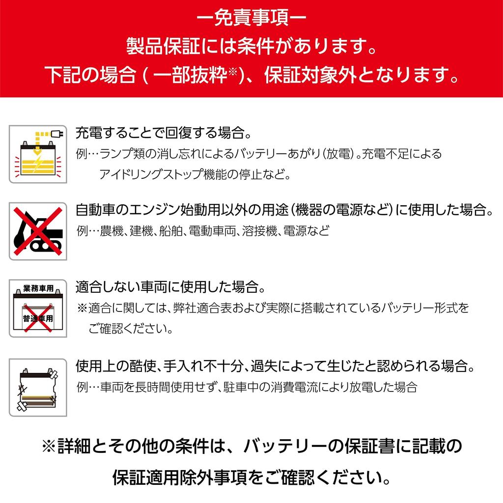 Panasonic CAOS for Japanese domestic vehicles vehicles with charging with reliable N-60B19L/C8 (standard control) support.