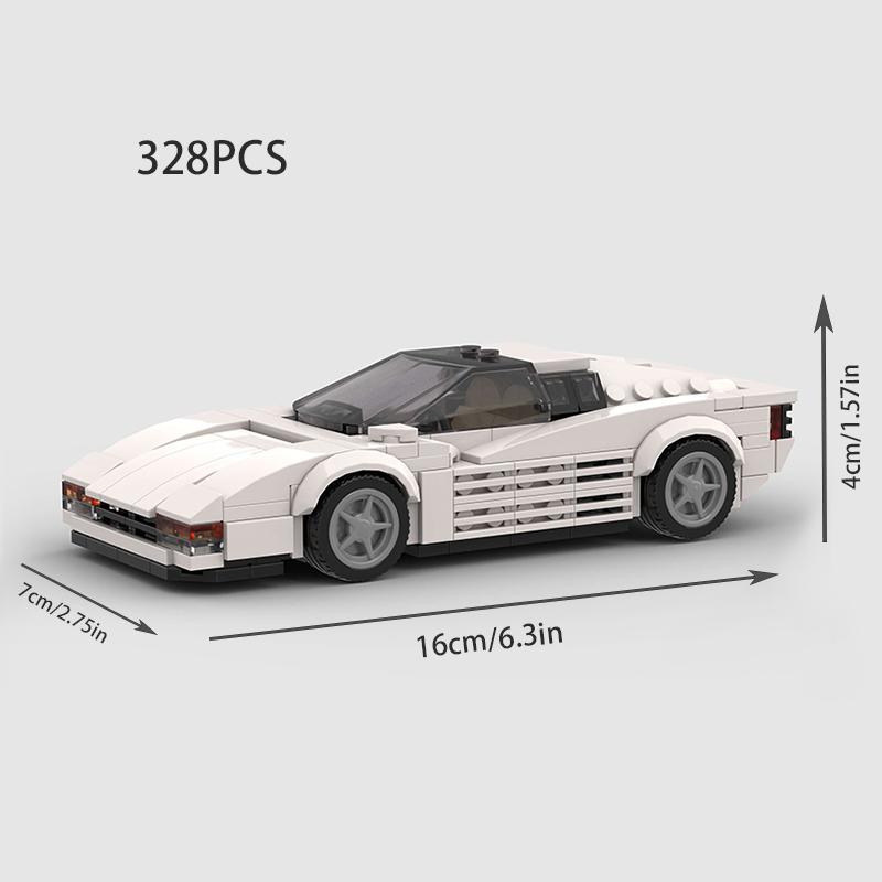 MOC Speed Sports F1 City Racing Car AE86 Building Blocks Brick Vehicle Supercar Fast & Furious1 MK4 Supra Kids Toys Boy