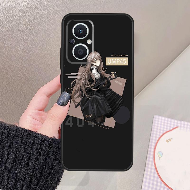 Girls Frontline Game Funda For OPPO Reno 14 10 11 12 13 Pro 12F 11F 13F 14F 7 8 Lite OPPO Find X9 X8 X6 Pro Case