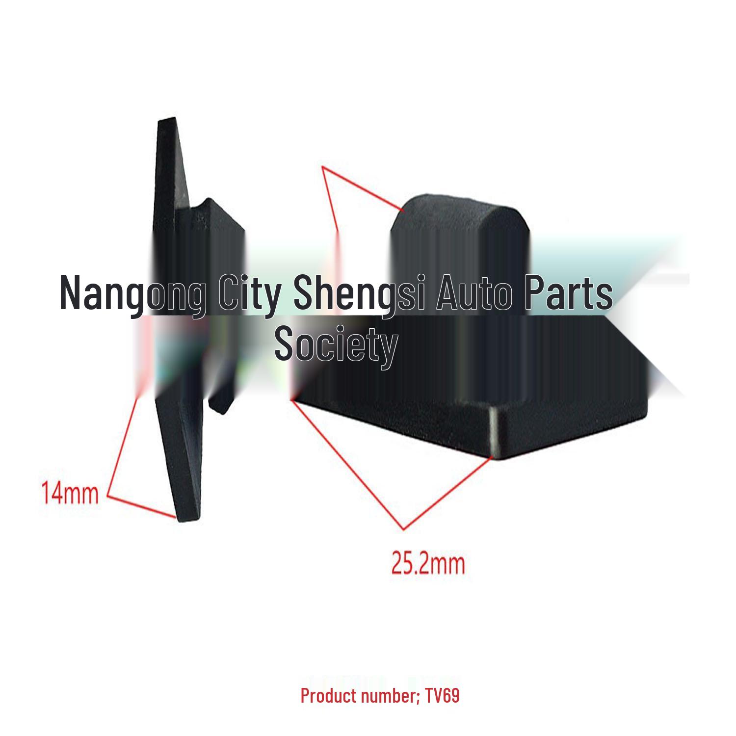 

Car Hood Insulation Panel Clips & Trim Buckles 20000
