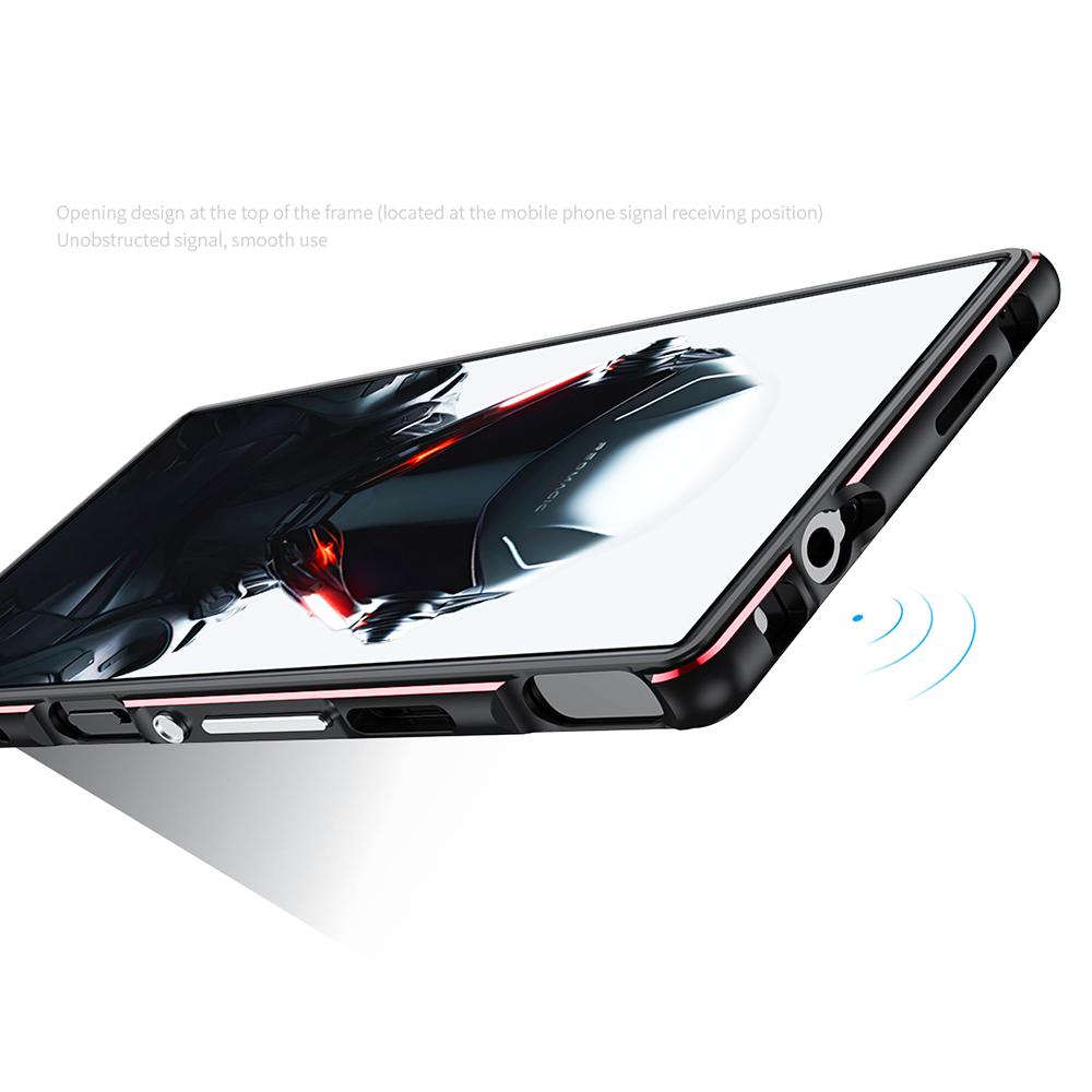 For ZTE Nubia Red Magic 10 Pro+ 5G/10 Pro 5G/9 Pro 5G/9 Pro+ 5G Bumper Case Phone Cover Frame