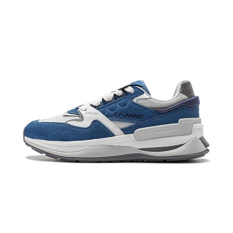 Li-Ning 001 Origin V2 Men Retro Dad Shoes Blue AGCU061-2 41