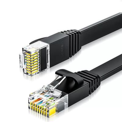 In Stock Ultra-Thin Cat6 Gigabit Flat Network Cable, Oxygen-Free Copper Patch Cord.