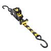 Retractable Ratchet Strap, 3.3-Meter 680KG Break Strength Auto Self-Retracting Tie Down Strap for Motorcycle, Outdoor Gear