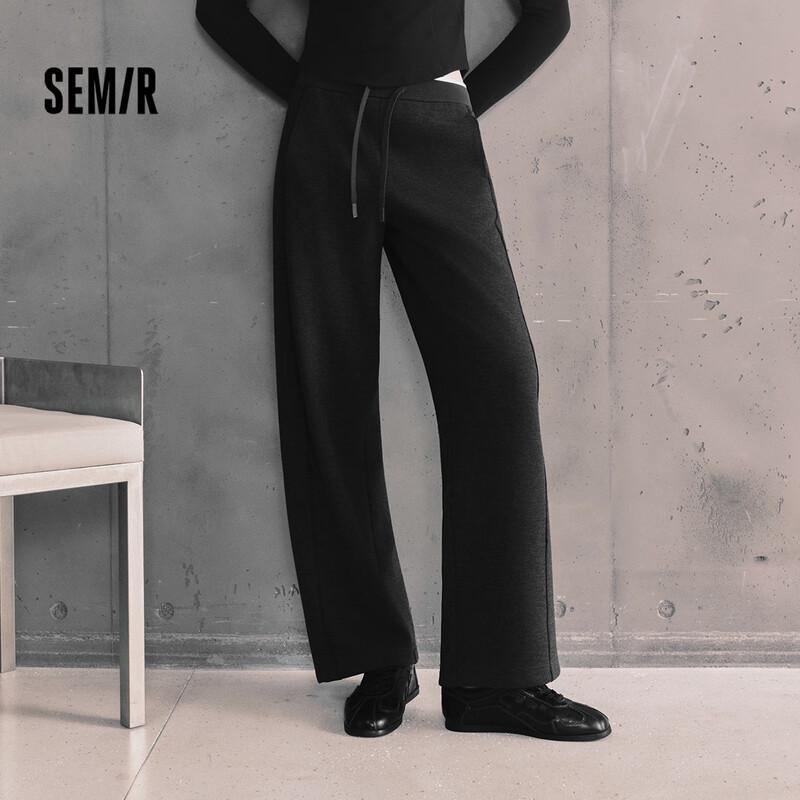 Semir Women s Winter Wide-Leg Casual Pants L