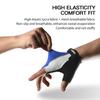 Quick Drying Short Finger Riding Gloves Shock Absorbing Anti Slip Fit Multiple Colors Cycling Gloves