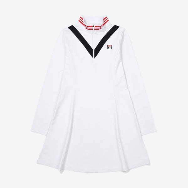 Fila Tennis Half Zip Fleece Dress