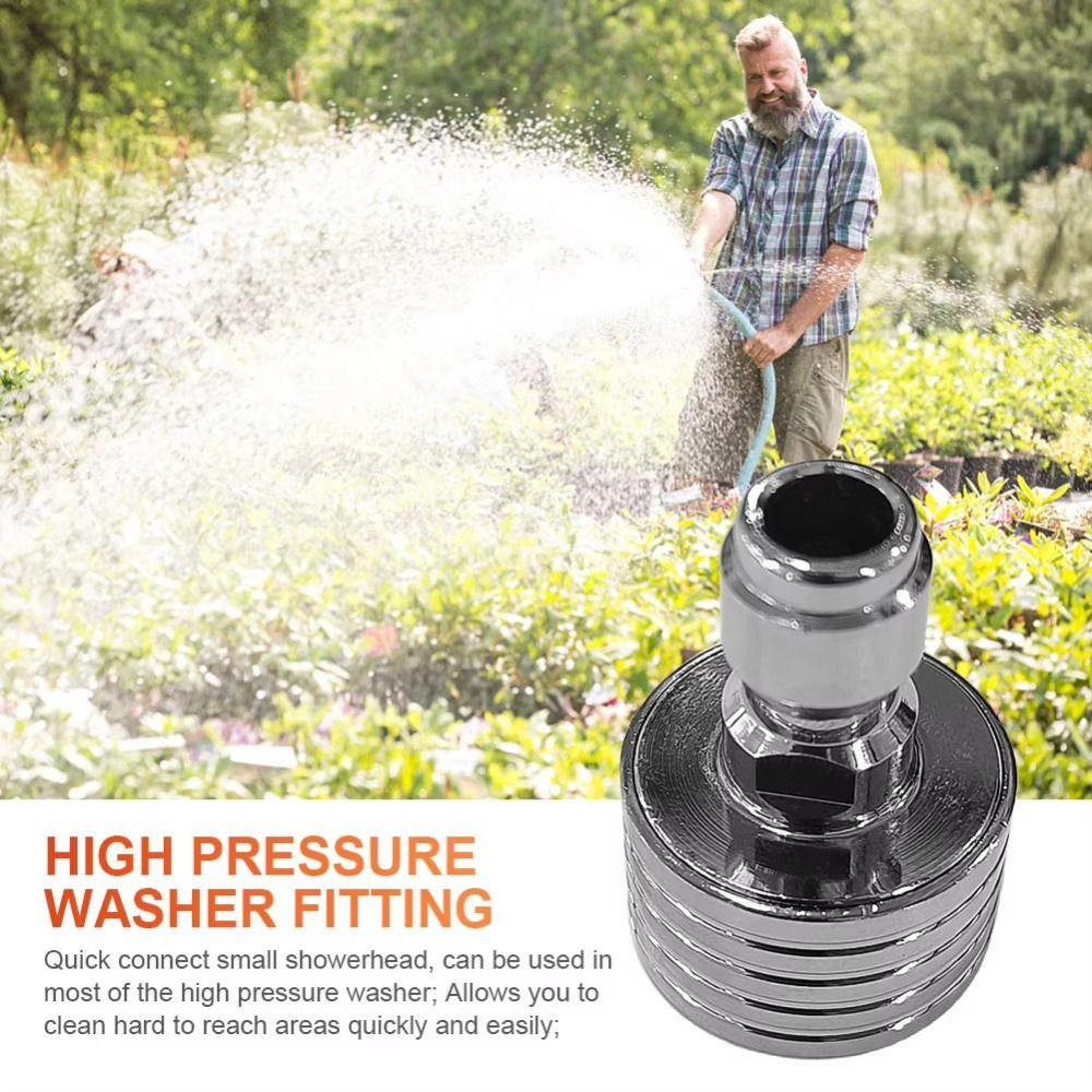 Stainless Steel Water nozzle Quick Plug Washing Nozzle Pressure Washer Nozzle Vegetable Watering