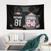Vintage Competition Flag Advanced Polyester Tapestry Art Printed Wall Mounted University Dormitory Decoration Banner