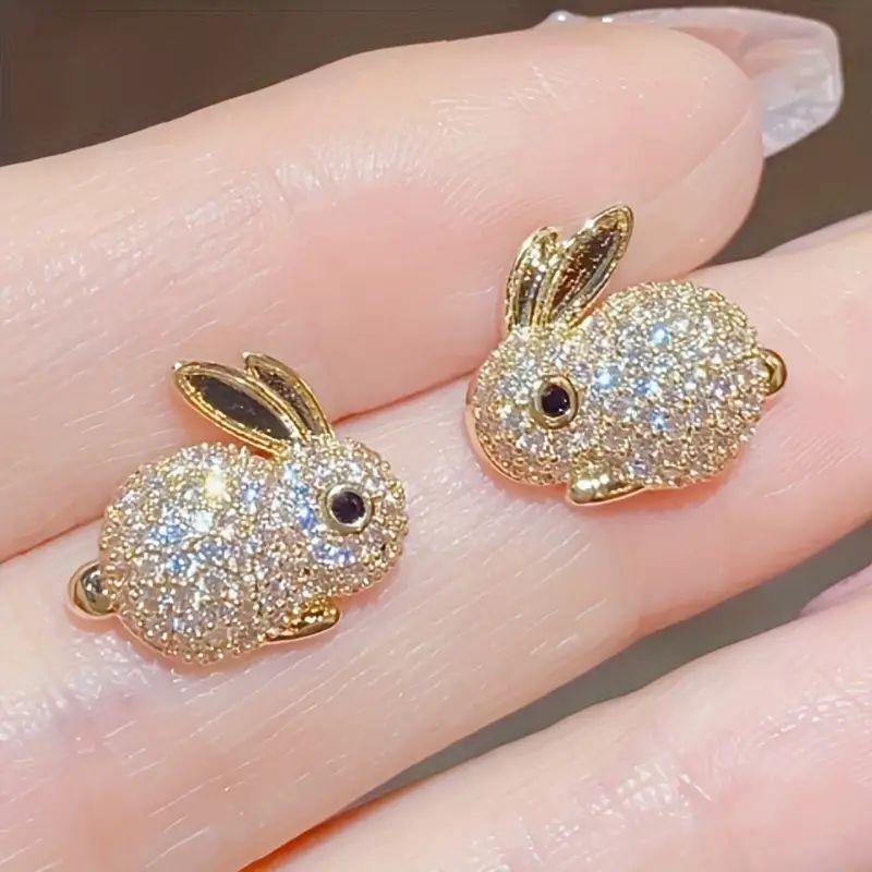 Adorable Rabbit-shaped Earrings