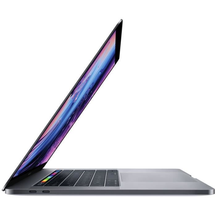 MacBook Pro 15,4" Retina s Touch Bar - Intel Core i7 - RAM 16 GB - 512 GB - Zrepasovaný