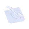 Transparent Autohesion for Bathroom,Kitchen Key Holder Wall Hooks Clothes Hanger Storage Rack